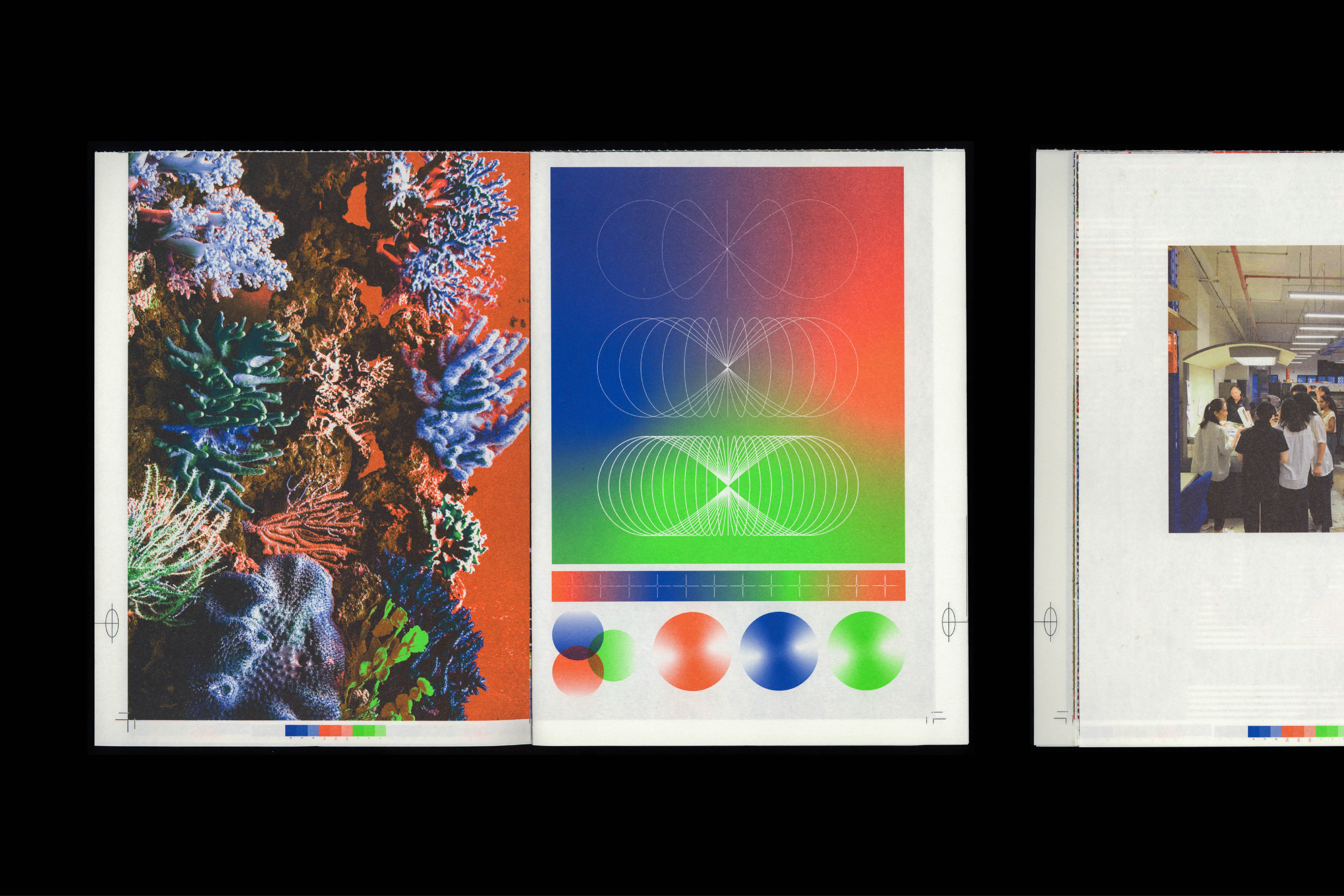 982 Offset Printing (document), with Allegro Print and a class of students